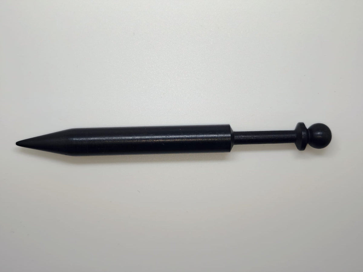 Bolillo de ébano punta larga 11,5cm individual