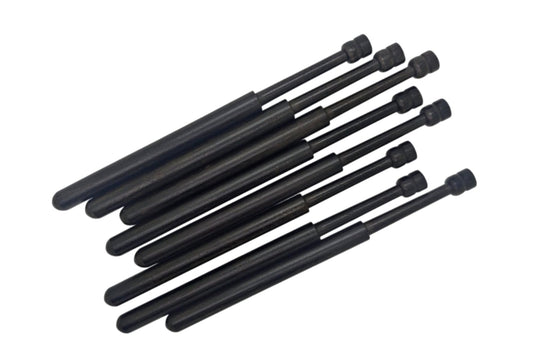 Bolillos Ébano 13cm x 8mm punta redonda paquete