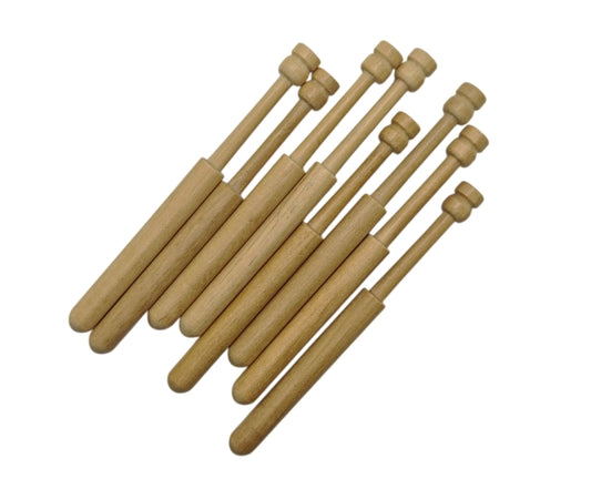 Bolillos Guatambu 10cm x 8mm paquete