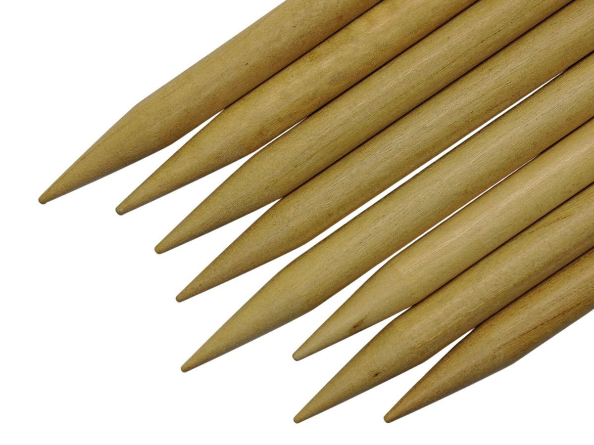 Bolillos Guatambu 13cm x 8mm punta larga detalle