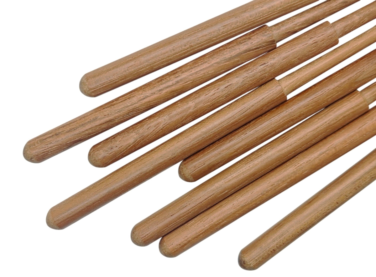 Bolillos Jatoba 13cm X 8mm paquete 50 unidades punta redonda