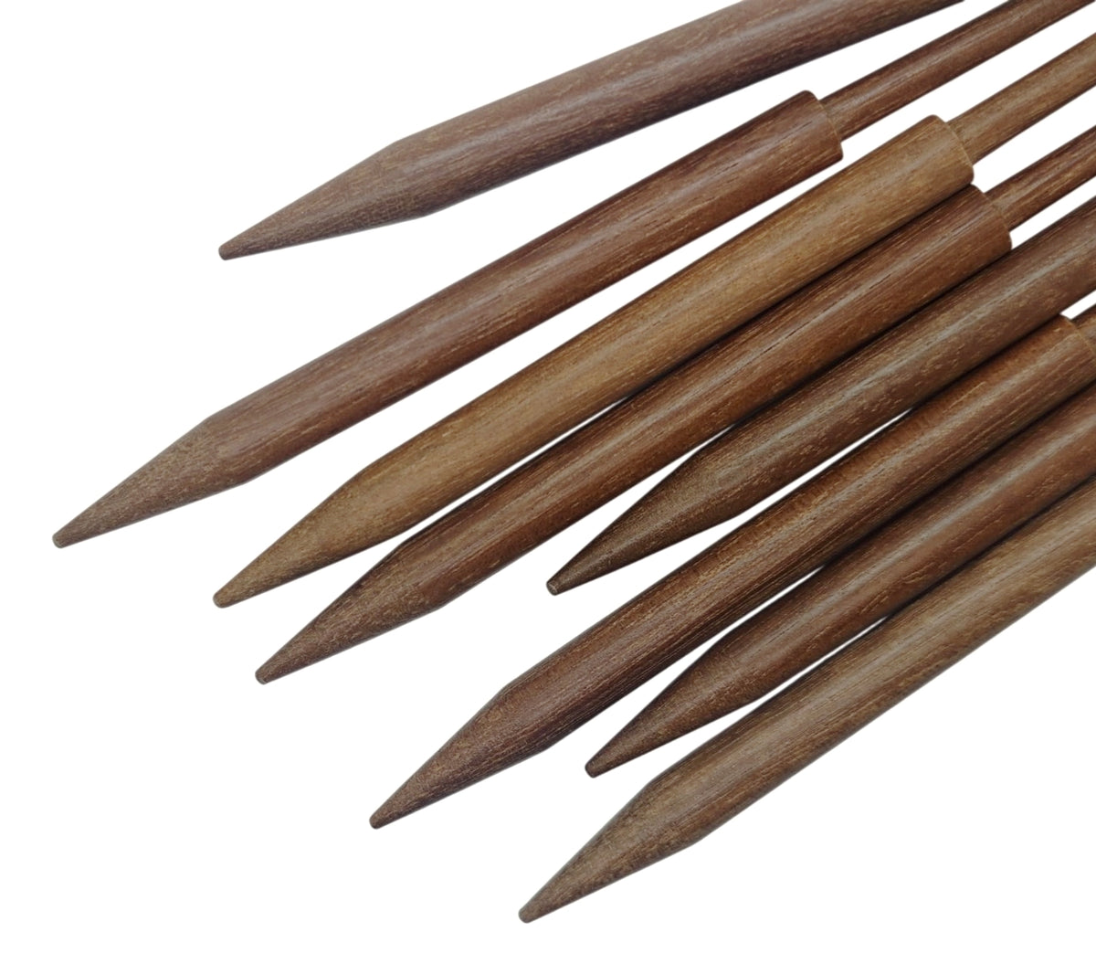 Bolillos Massaranduba 13cm x 8mm punta larga detalle