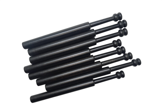 Grupo de bolillos de ébano 14x11mm
