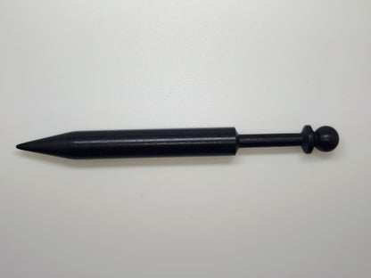 Bolillo de ébano punta larga 11,5cm individual